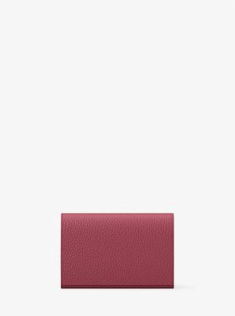 Hudson Pebbled Leather Card Case