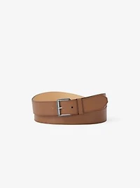 Pebbled Leather Belt