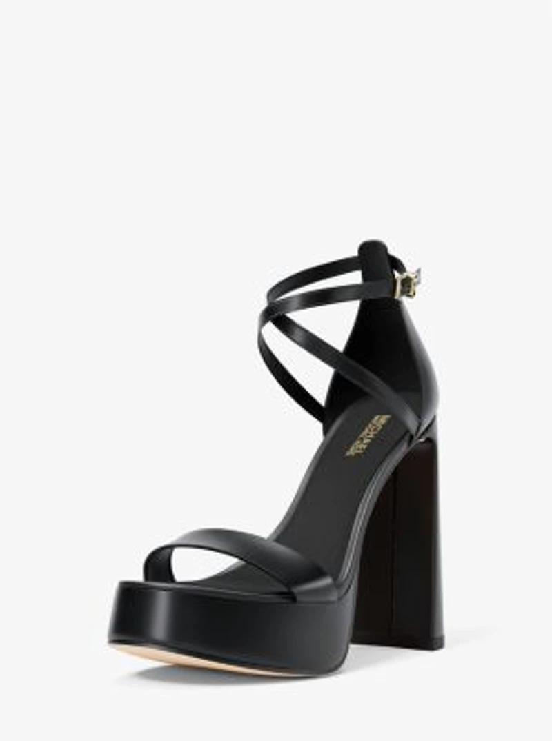 Cami Leather Platform Sandal
