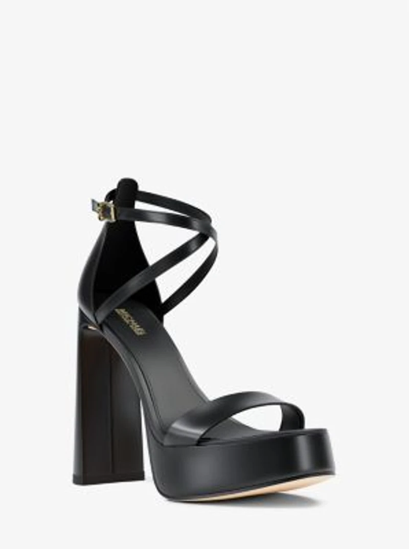 Cami Leather Platform Sandal