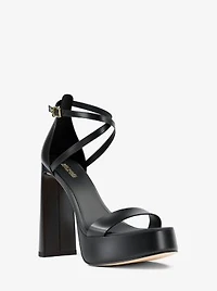 Cami Leather Platform Sandal