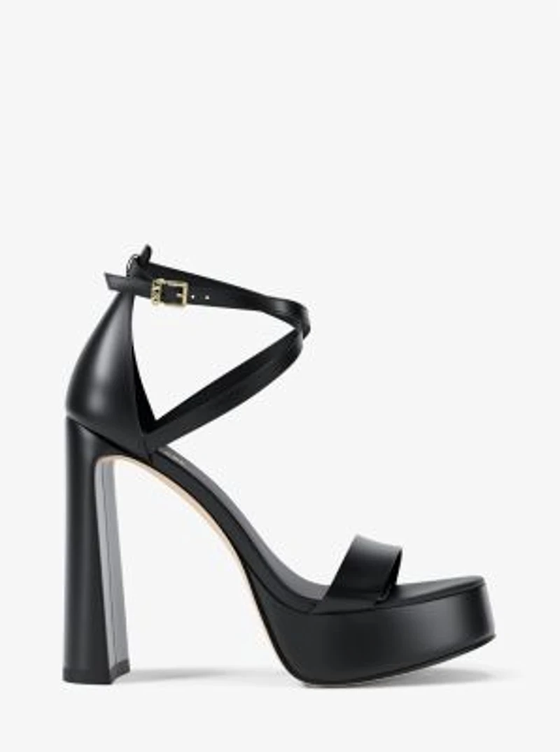 Cami Leather Platform Sandal
