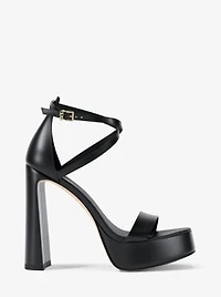 Cami Leather Platform Sandal