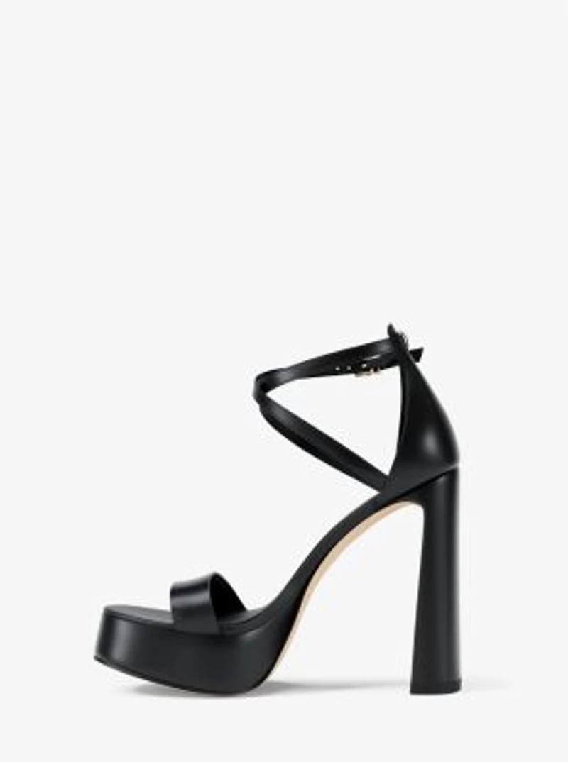 Cami Leather Platform Sandal