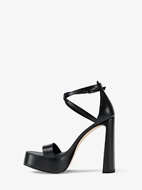 Cami Leather Platform Sandal