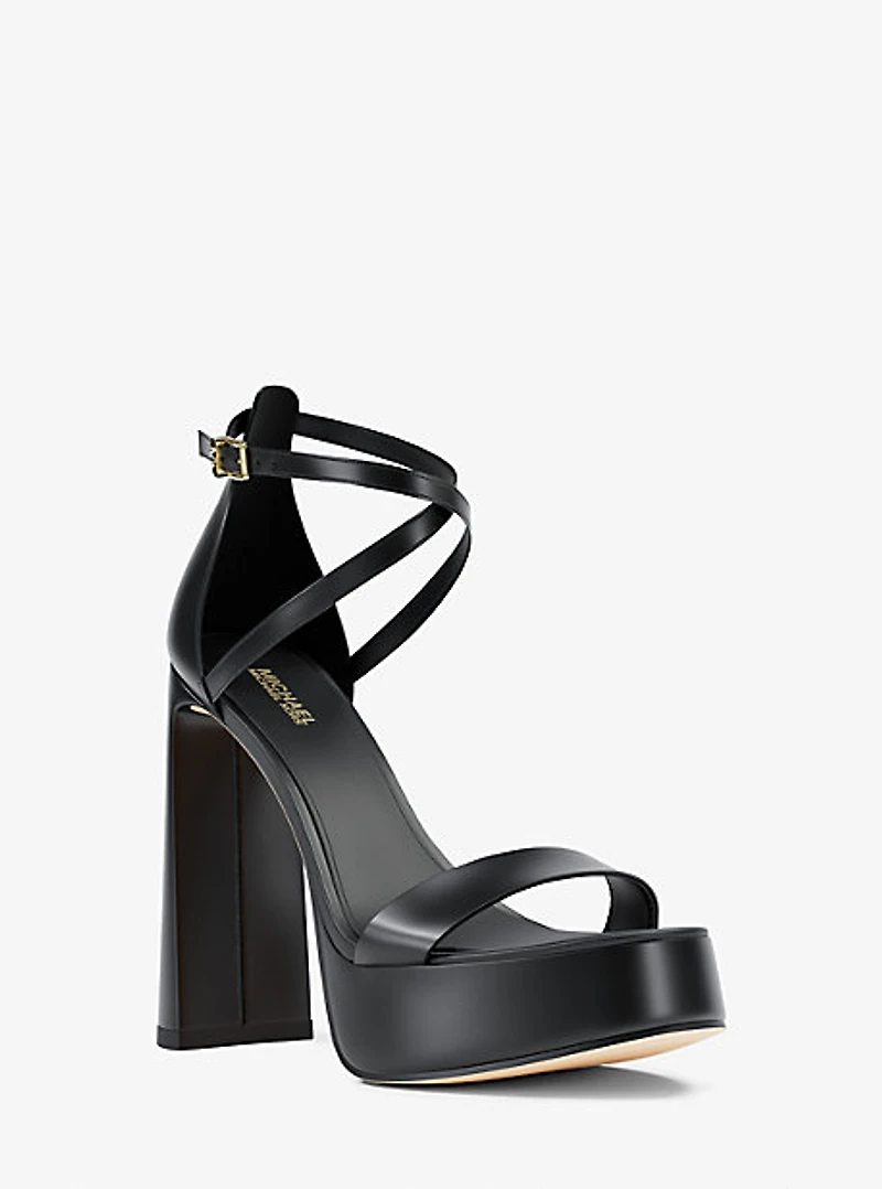 Cami Leather Platform Sandal