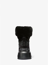 Shiloh Embellished Mixed-Media Boot