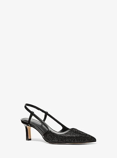 Alora Embellished Slingback Pump
