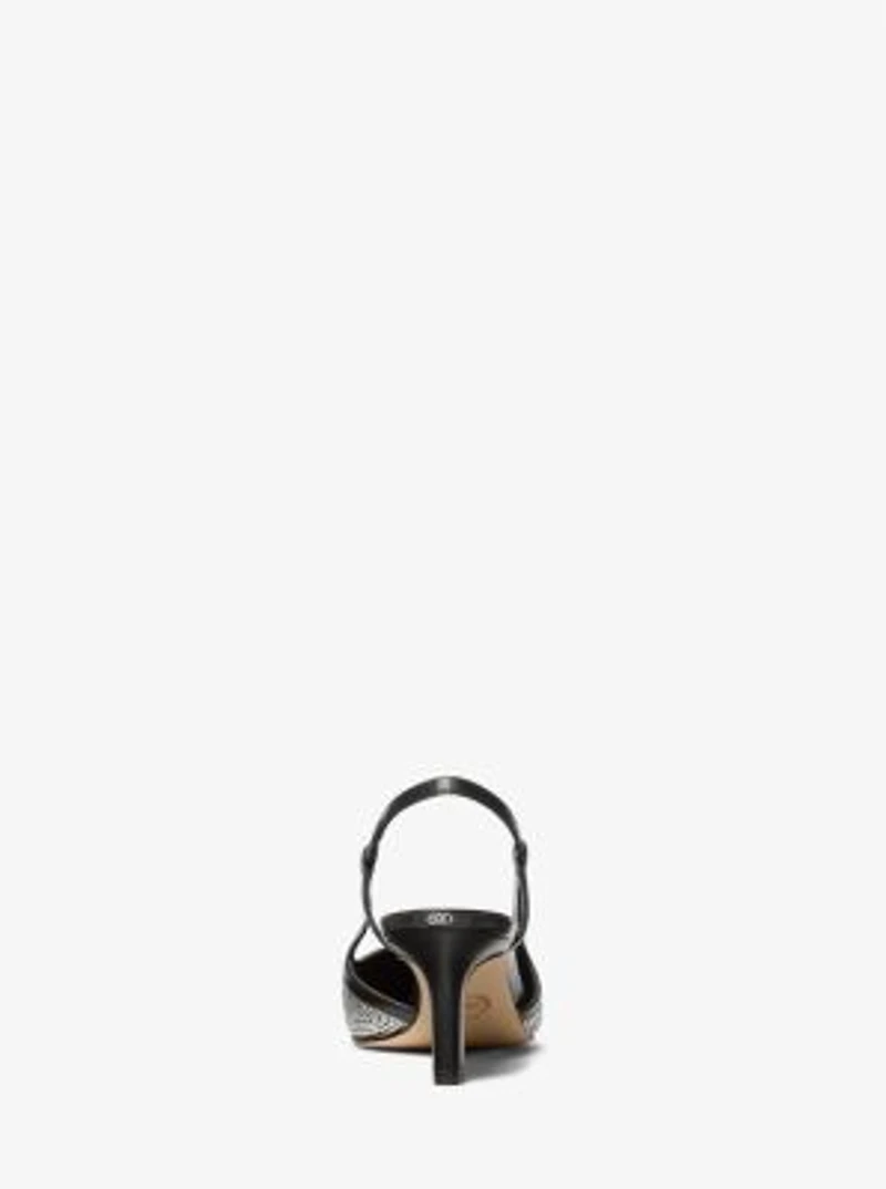 Alora Embellished Slingback Pump