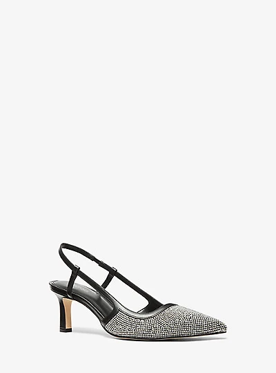 Alora Embellished Slingback Pump