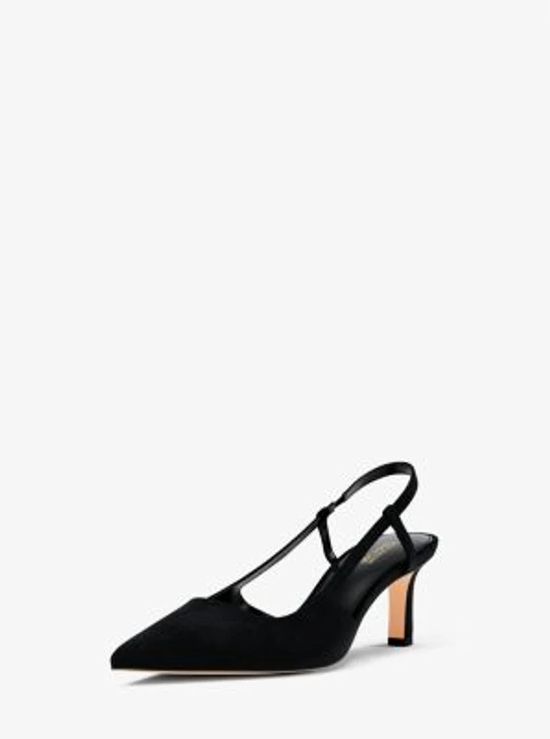 Alora Suede Slingback Pump