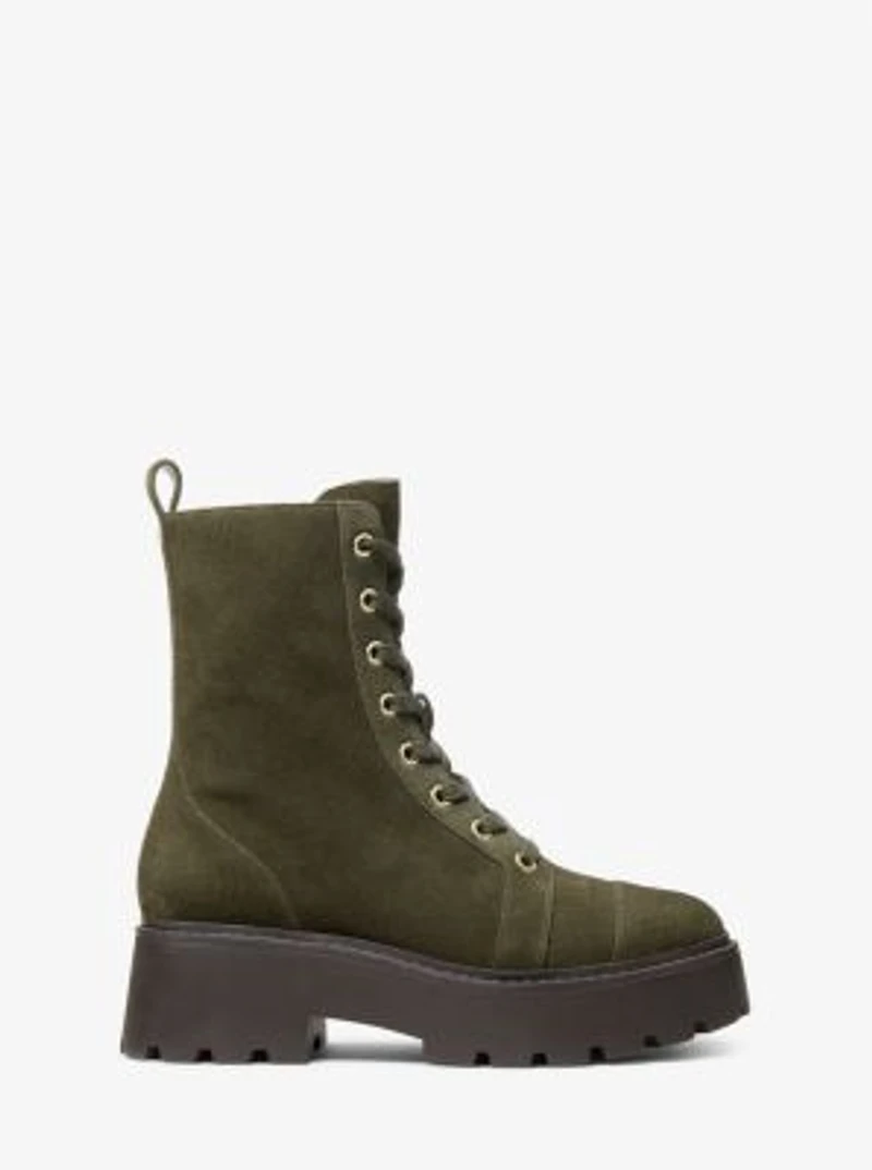 Blake Suede Combat Boot