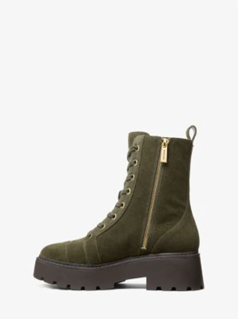 Blake Suede Combat Boot