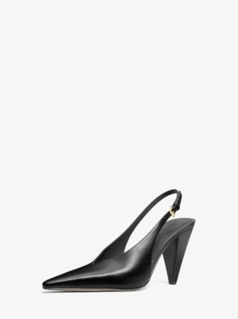 Electra Leather Slingback Pump