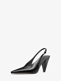 Electra Leather Slingback Pump