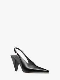 Electra Leather Slingback Pump