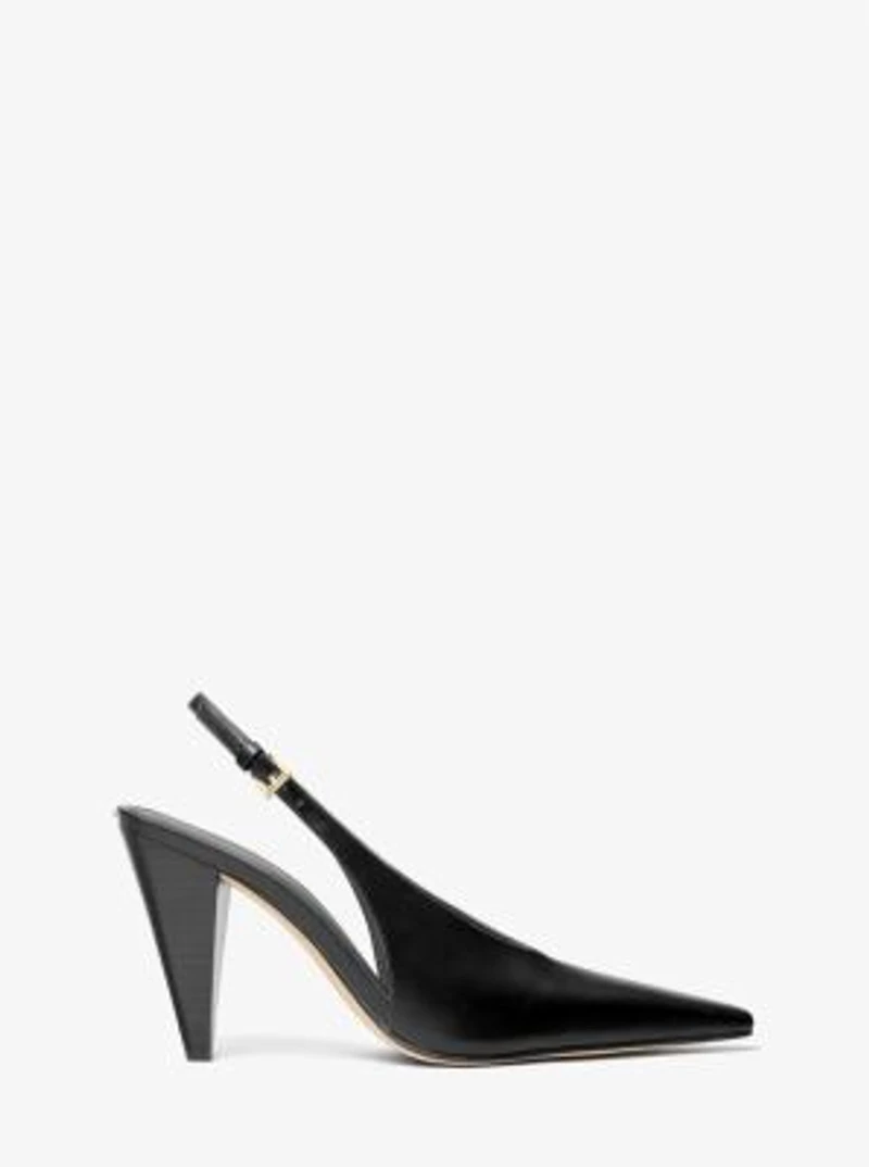 Electra Leather Slingback Pump