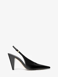 Electra Leather Slingback Pump