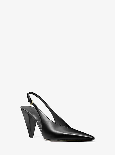 Electra Leather Slingback Pump