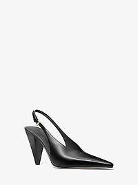 Electra Leather Slingback Pump