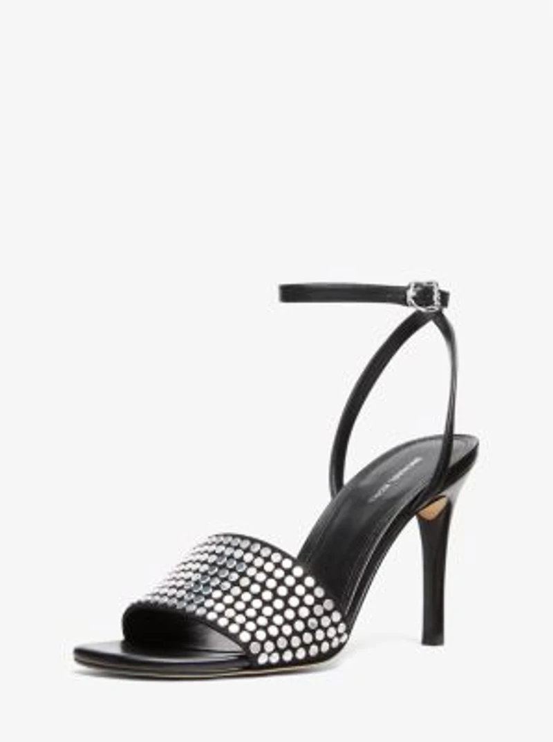 Elyse Studded Leather Sandal