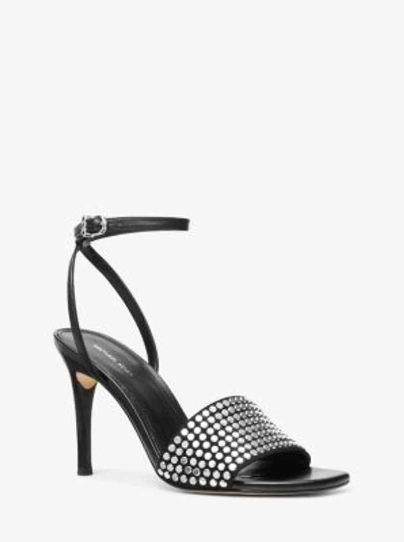 Elyse Studded Leather Sandal