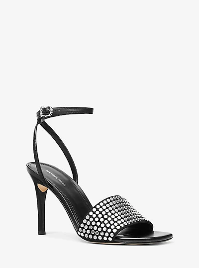 Elyse Studded Leather Sandal