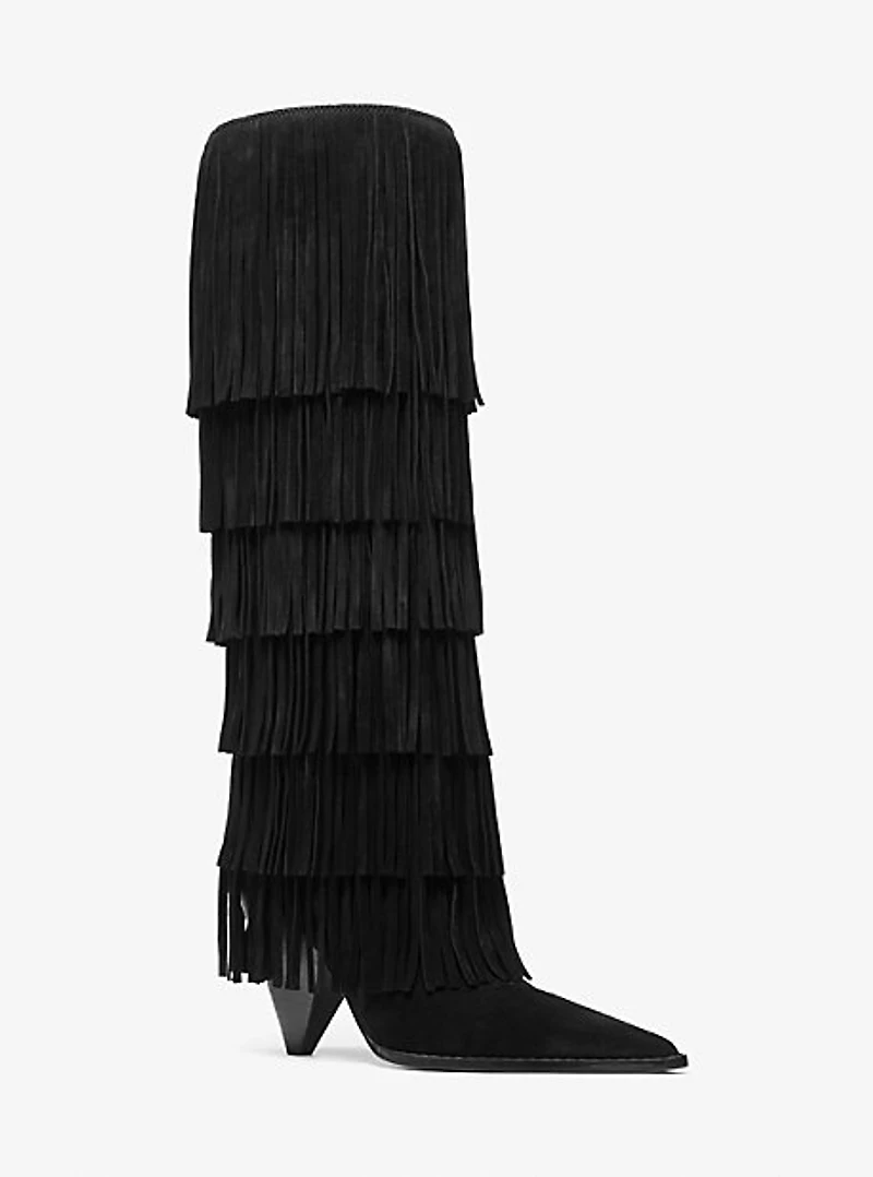 Jayla Suede Fringed Boot