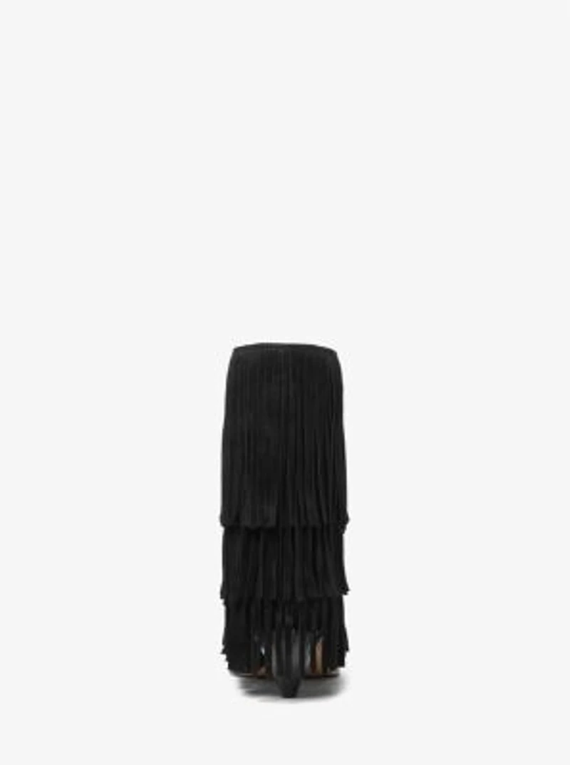 Jayla Suede Fringed Ankle Boot