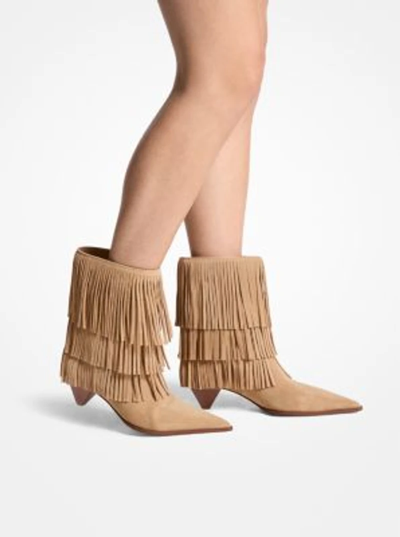 Jayla Fringed Suede Boot