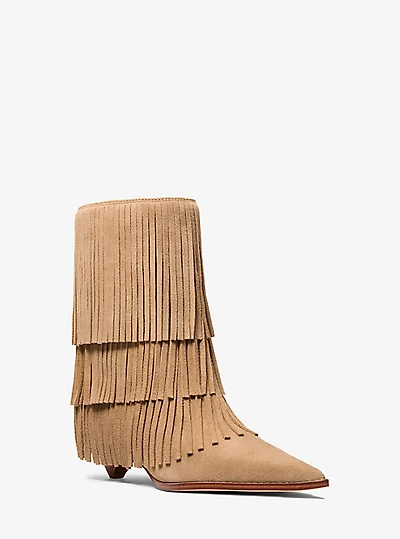Jayla Fringed Suede Boot