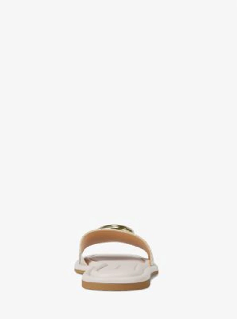 Milan Signature Logo Slide Sandal