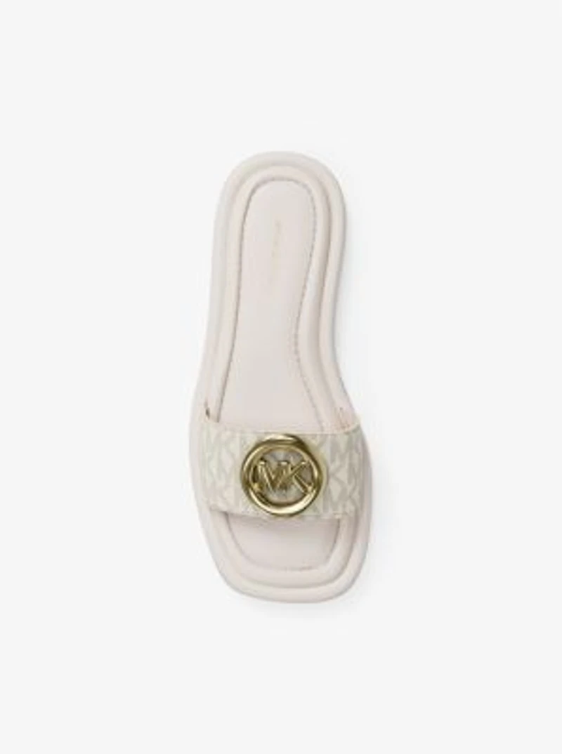 Milan Signature Logo Slide Sandal