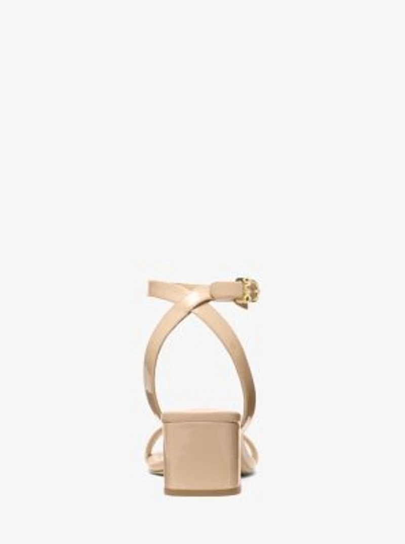 Merriam Patent Leather Sandal