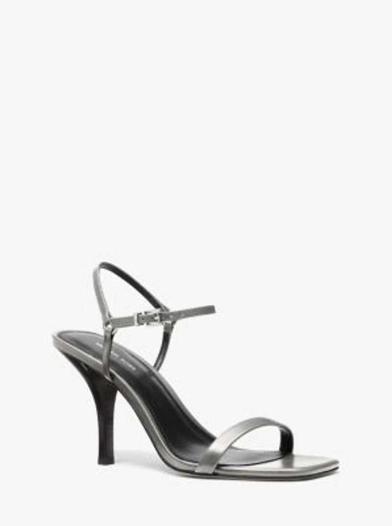 Selina Burnished Leather Sandal