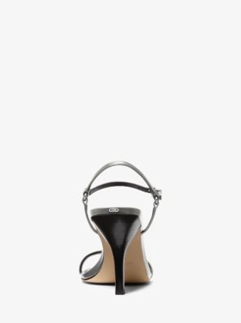 Selina Burnished Leather Sandal