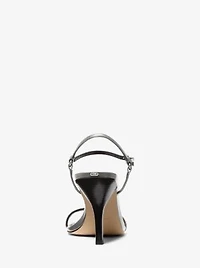 Selina Burnished Leather Sandal