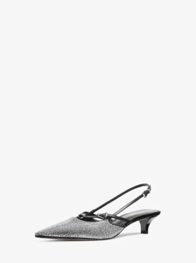 Selina Embellished Slingback Pump