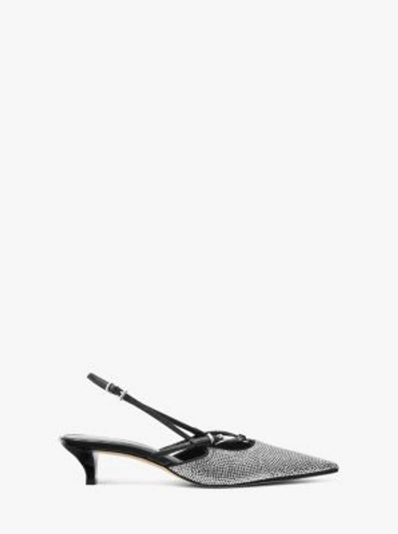 Selina Embellished Slingback Pump