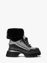 Shiloh Embellished Mixed-Media Boot