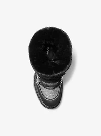 Shiloh Embellished Mixed-Media Boot