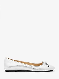 Nori Flex Metallic Leather Ballet Flat