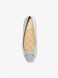 Nori Flex Metallic Leather Ballet Flat