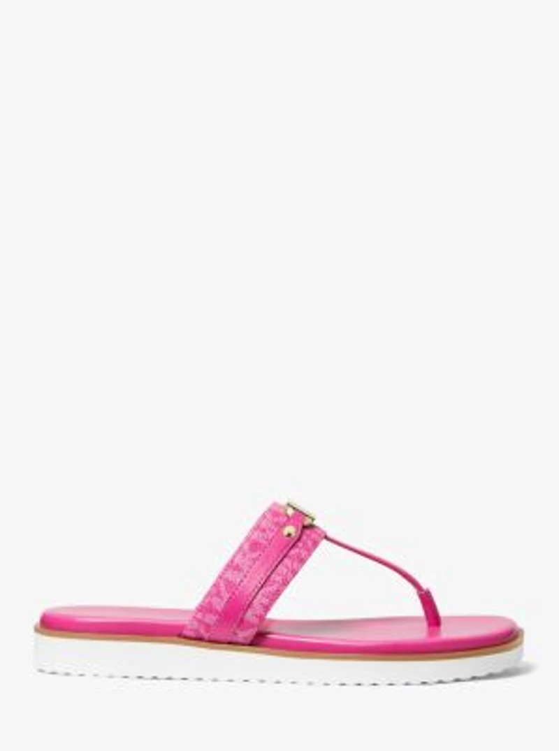 Farrah Signature Logo Sandal
