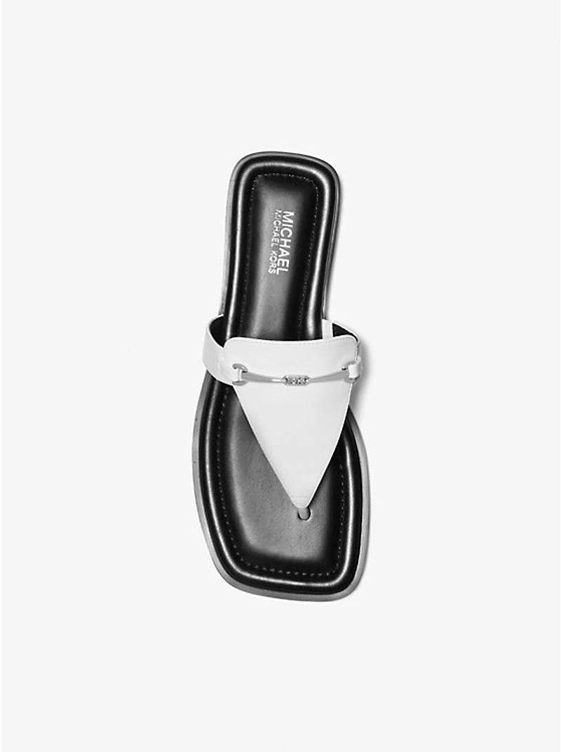 Lena Leather T-Strap Sandal