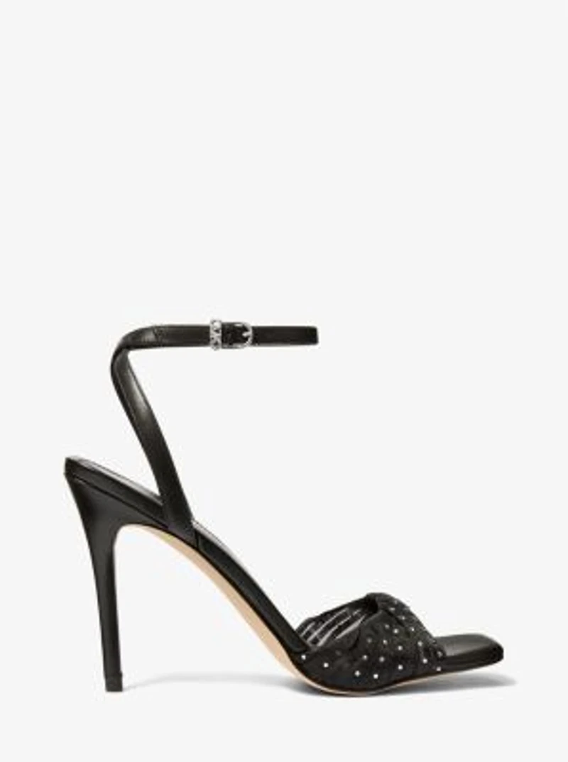 Kiana Embellished Tulle Sandal