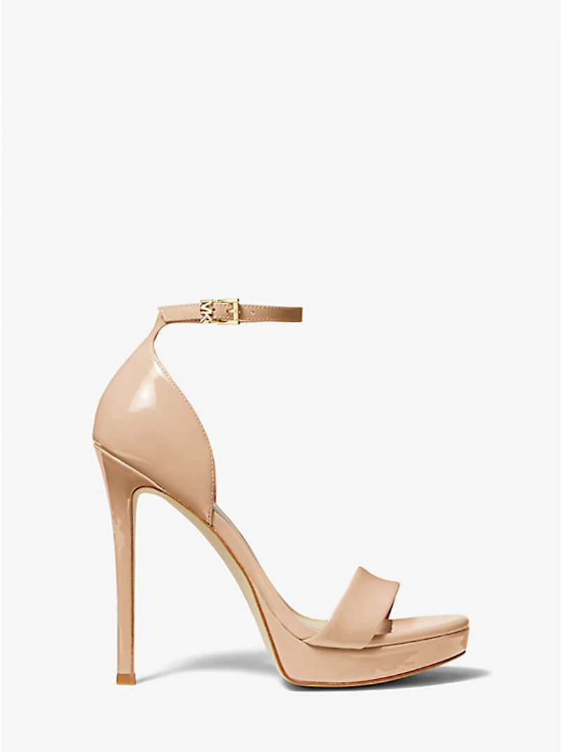 Jordyn Patent Leather Platform Sandal