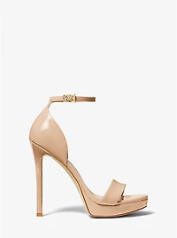 Jordyn Patent Leather Platform Sandal