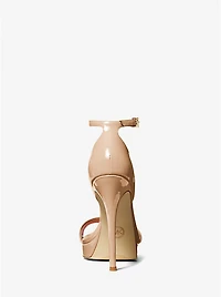 Jordyn Patent Leather Platform Sandal