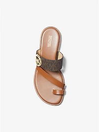 Vera Signature Logo Sandal